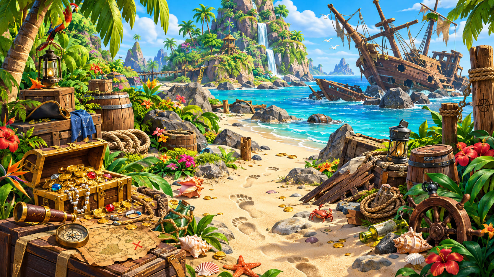 Hidden Object Scene