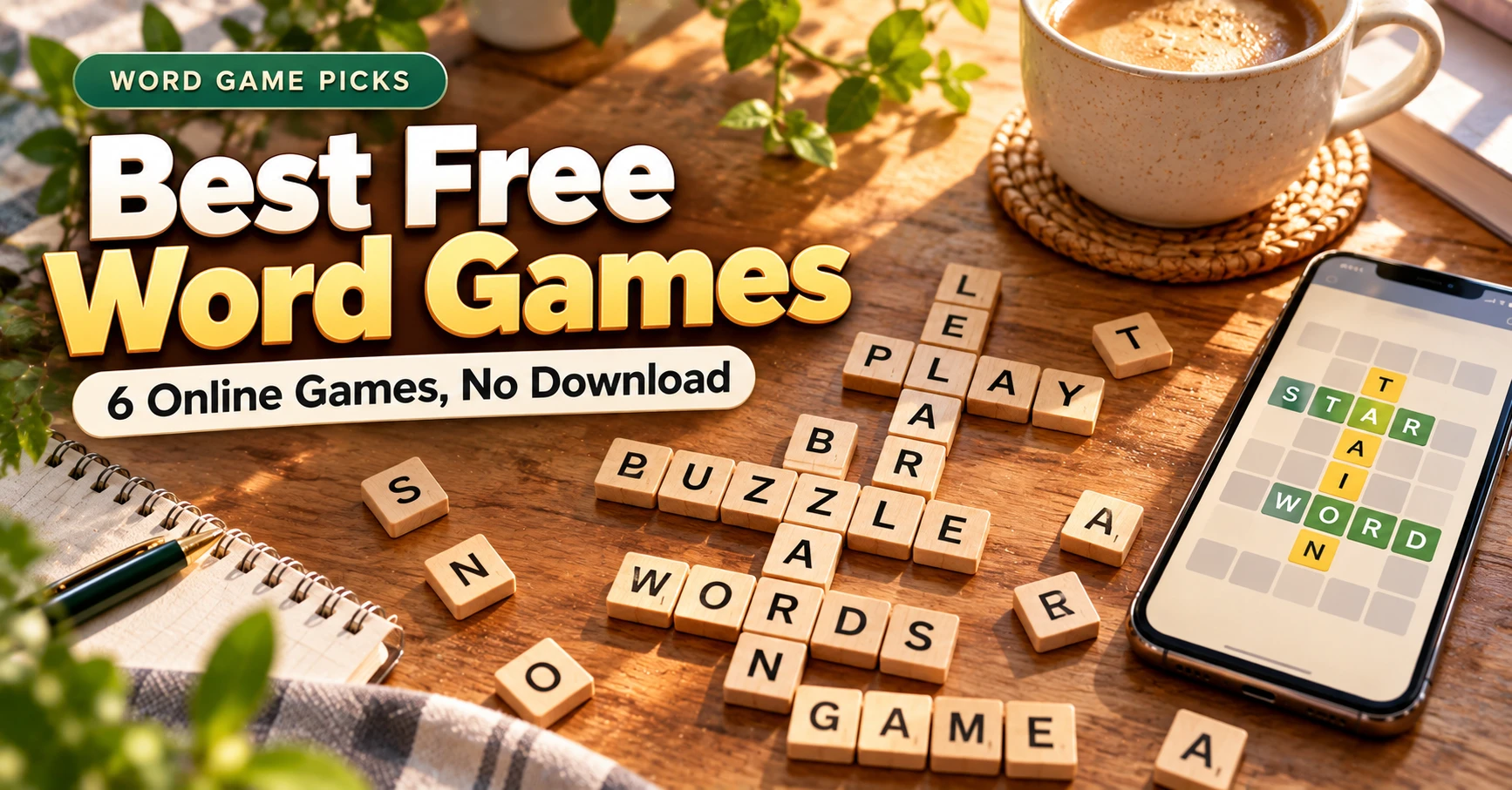 Best Free Word Games to Play Online (No Download)