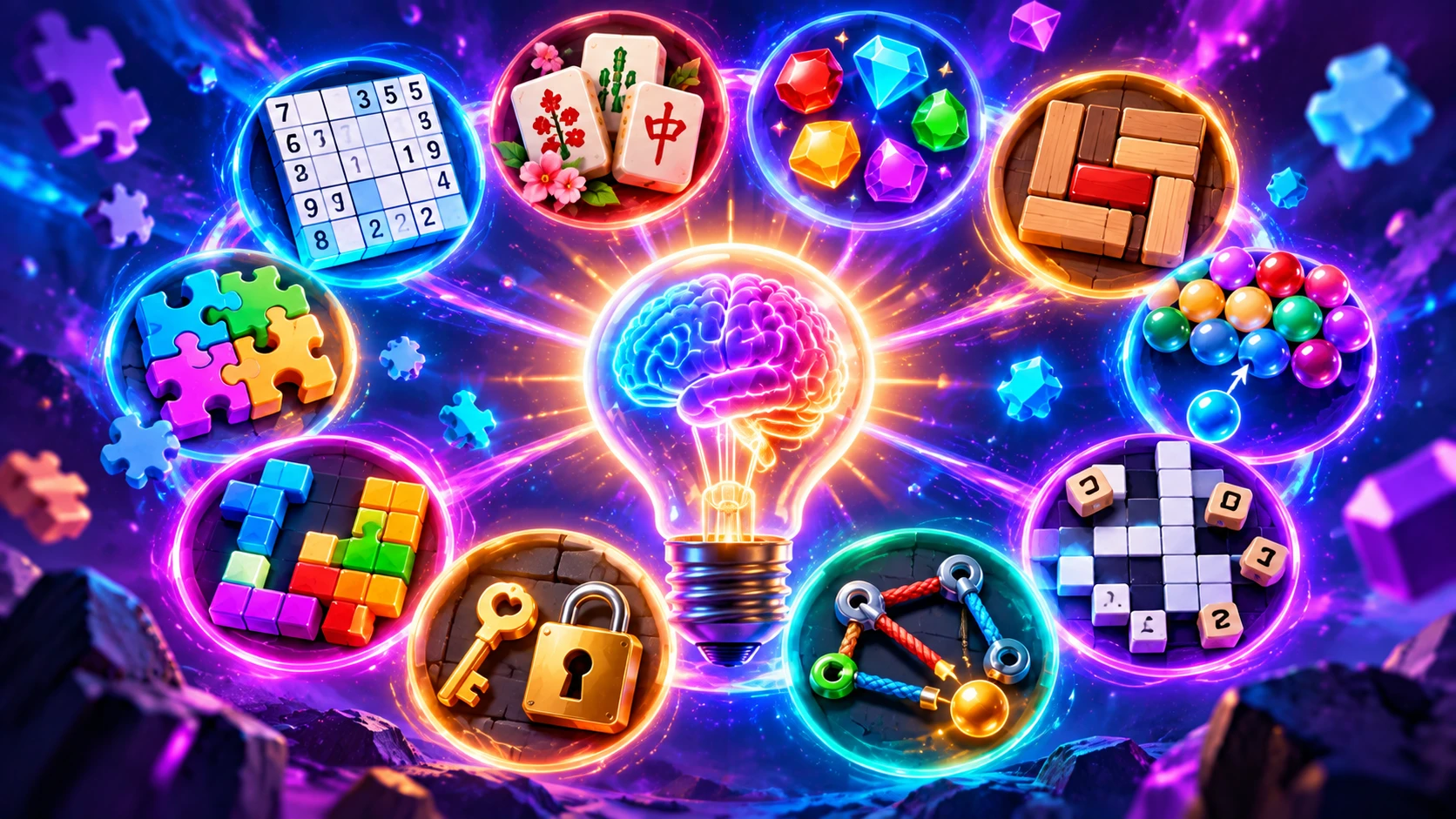 Top 10 Puzzle Games This Month to Challenge Your Brain