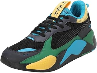 Puma Men's RS-X Toys Sneakers (White/Black, UK 9)
