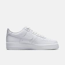 Nike Air Force 1 '07 Sneakers (White, UK 10)