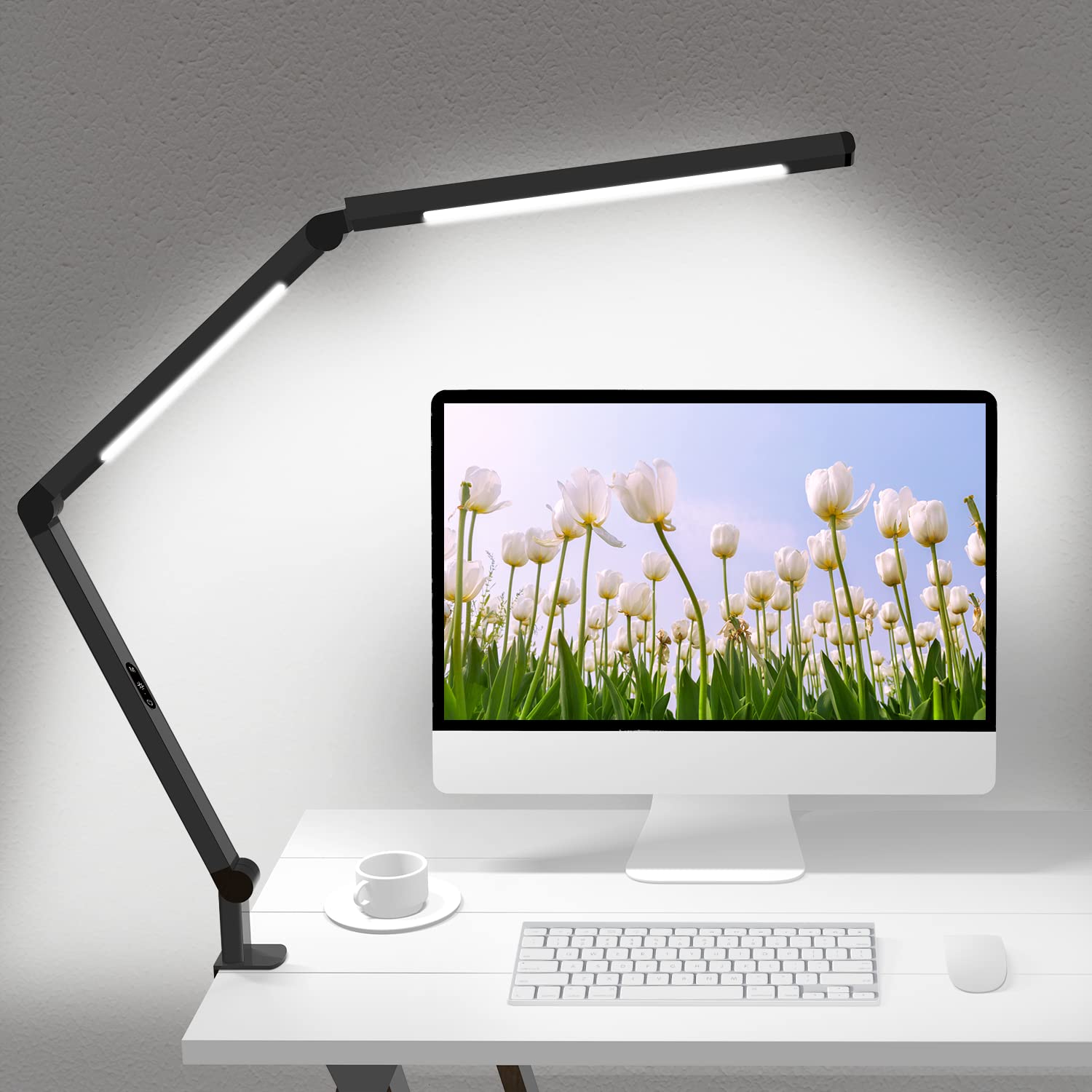 Furny Smart LED Table Lamp with Touch Control (White)