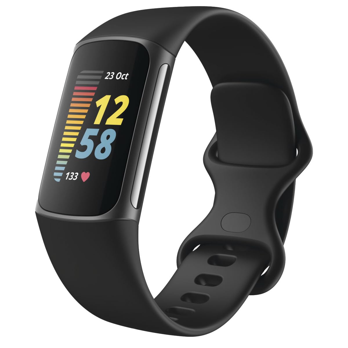 Fitbit Charge 5 Fitness and Health Tracker (Graphite/Black)