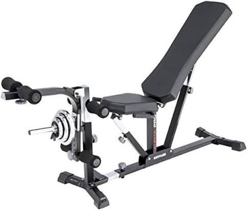 Kettler Alpha Pro Adjustable Weight Bench, Black